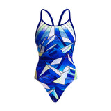 Funkita - Blue Ascent - Ladies Diamond Back One Piece