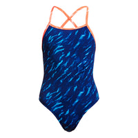 Funkita - Blue Mist - Girls Strapped In One Piece