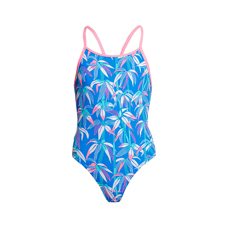 Funkita - BooBam Blue - Girls Diamond Back One Piece
