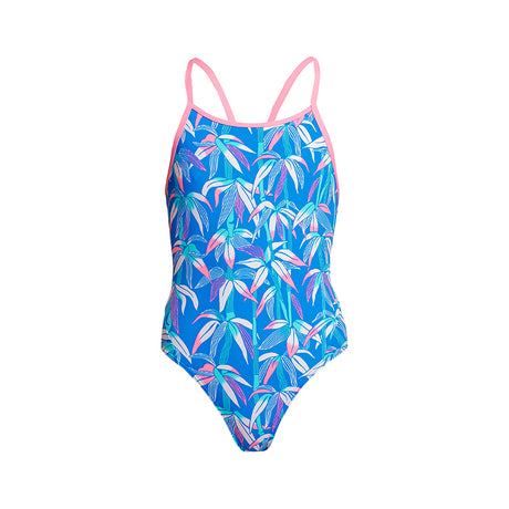Funkita - BooBam Blue - Girls Diamond Back One Piece