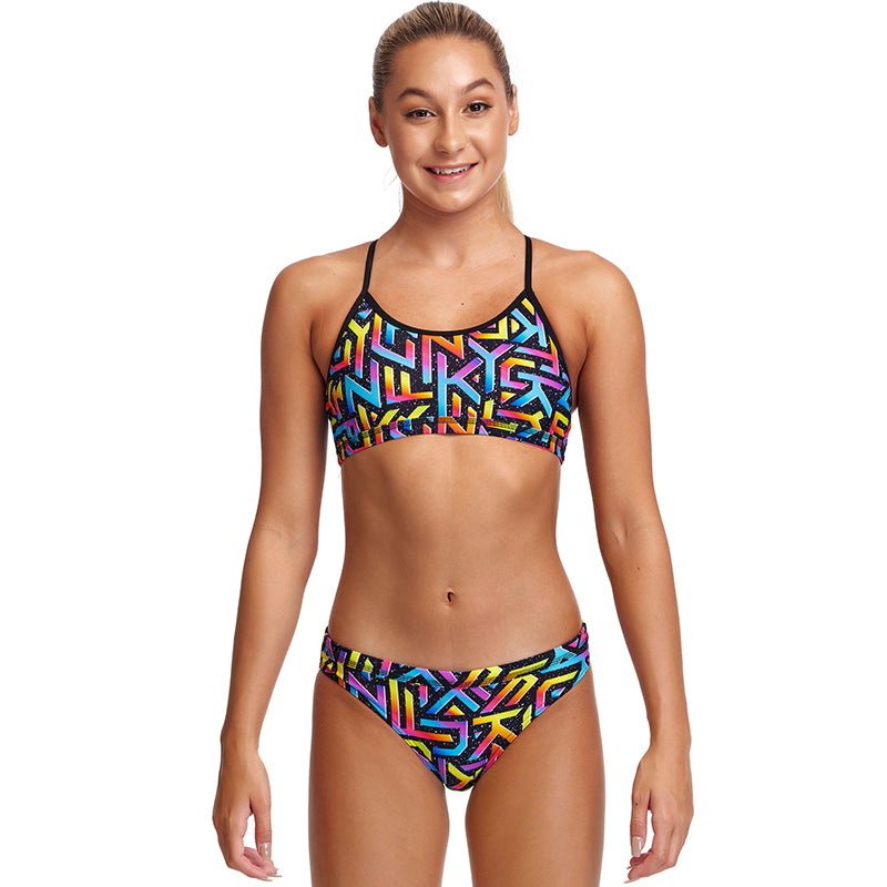 Funkita - Brand Galaxy - Girls Racerback Two Piece