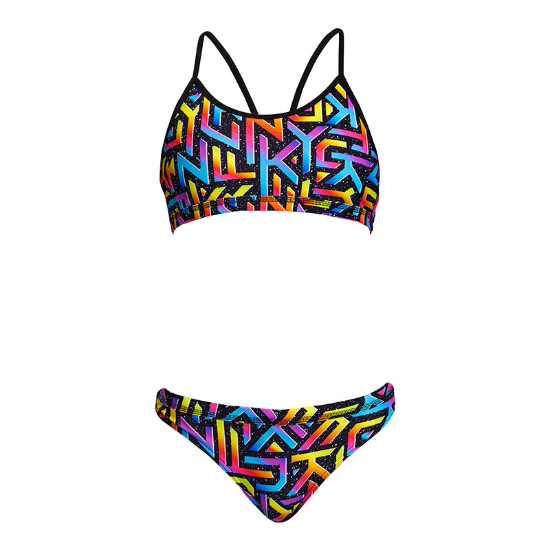 Funkita - Brand Galaxy - Girls Racerback Two Piece