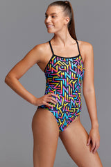 Funkita - Brand Galaxy - Ladies Single Strap One Piece