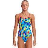 Funkita - Brushed Up - Girls Diamond Back One Piece