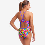 Funkita - Bubble Tea - Girls Diamond Back One Piece
