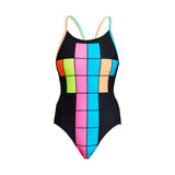Funkita - Building Blocks - Ladies Diamond Back One Piece