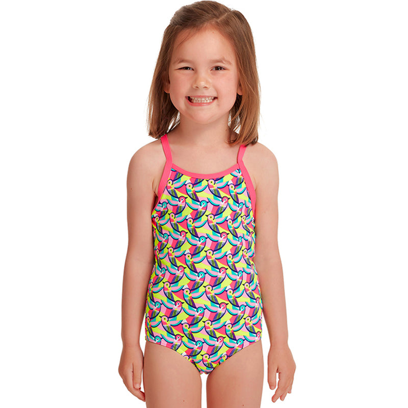 Funkita - Bye Birdie - Toddler Girls Printed One Piece