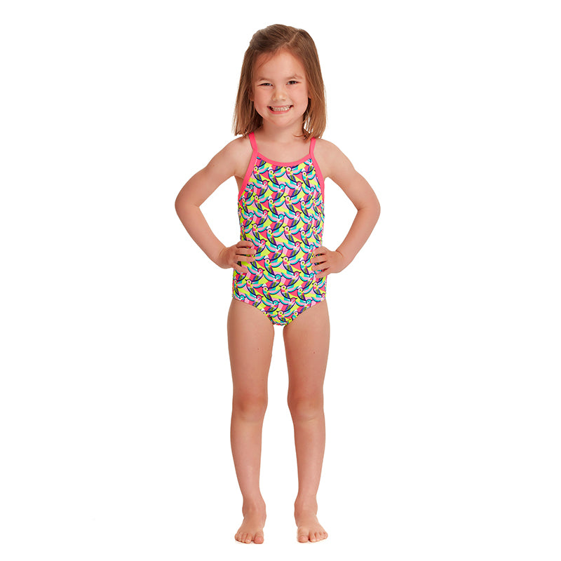 Funkita - Bye Birdie - Toddler Girls Printed One Piece