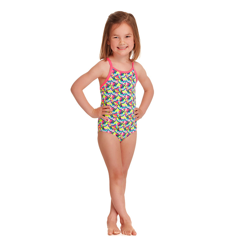 Funkita - Bye Birdie - Toddler Girls Printed One Piece
