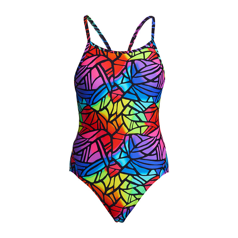 Funkita - Cabbage Patch - Girls Diamond Back One Piece