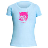 Funkita - Cat and Goggles - Ladies Scoop Neck T-Shirt