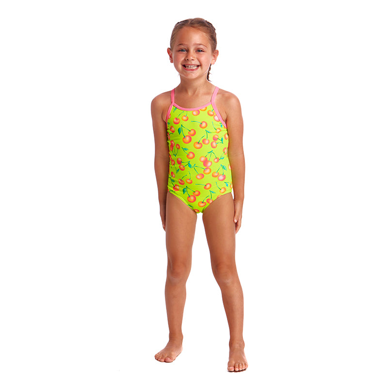 Funkita - Cherry Top - Toddler Girls Printed One Piece