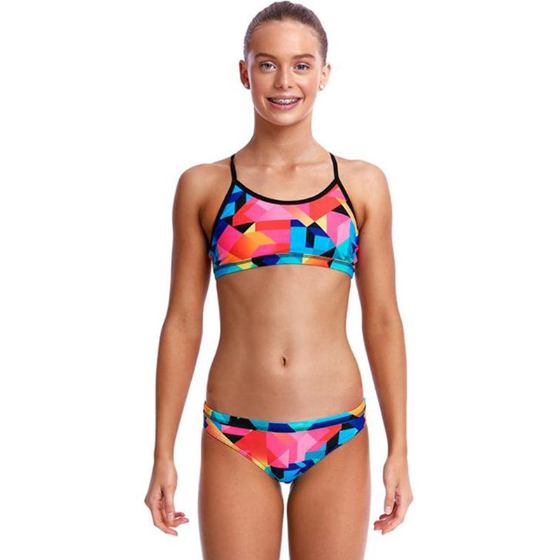 Funkita - Colour Burst - Girls Racerback Two Piece