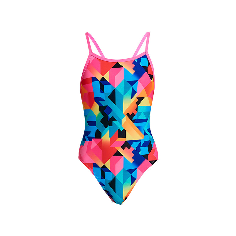 Funkita - Colour Burst - Girls Single Strap One Piece