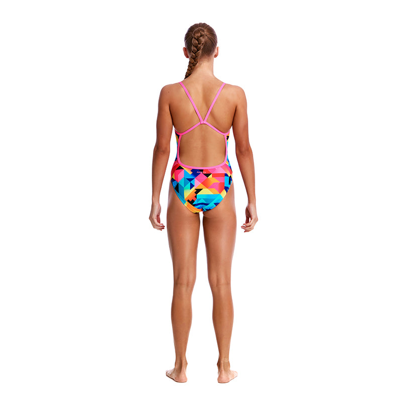 Funkita - Colour Burst - Girls Single Strap One Piece