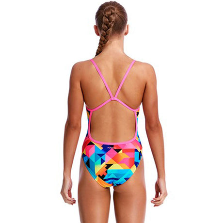 Funkita - Colour Burst - Girls Single Strap One Piece