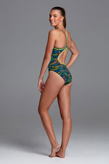 Funkita - Colour Run - Ladies Eco Diamond Back One Piece