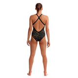 Funkita - Cracked Gold - Ladies Sky Hi One Piece