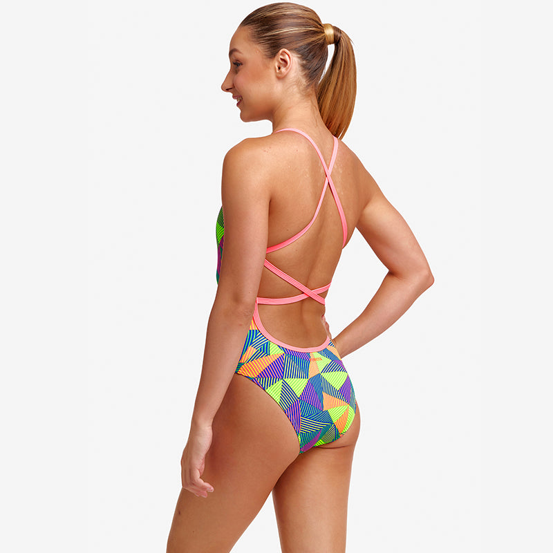 Funkita - Cross Bars - Girls Strapped In One Piece
