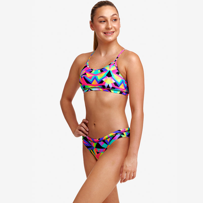 Funkita - Crystal Eyes - Girls Racerback Two Piece
