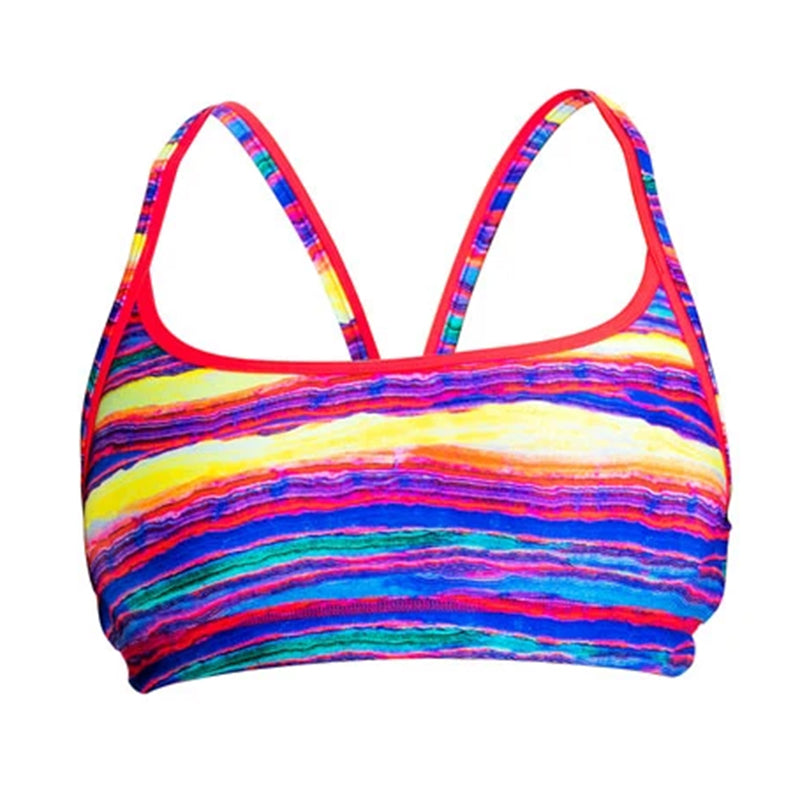 Funkita - Crystal Wave - Ladies Bikini Sports Top