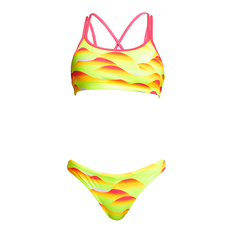 Funkita - Custard Tart - Girls Criss Cross Two Piece
