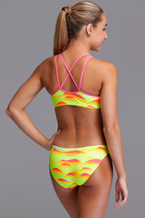 Funkita - Custard Tart - Girls Criss Cross Two Piece
