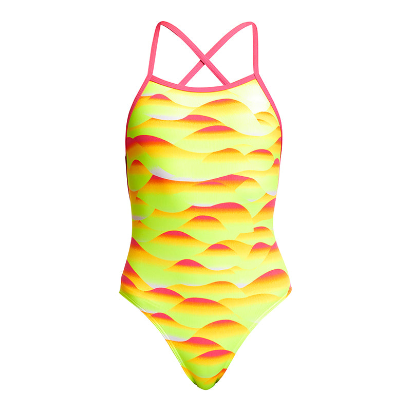 Funkita - Custard Tart - Girls Eco Strapped In One Piece