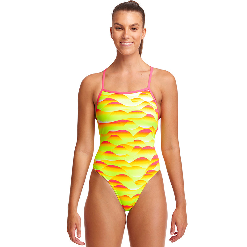 Funkita - Custard Tart - Ladies Eco Strapped In One Piece