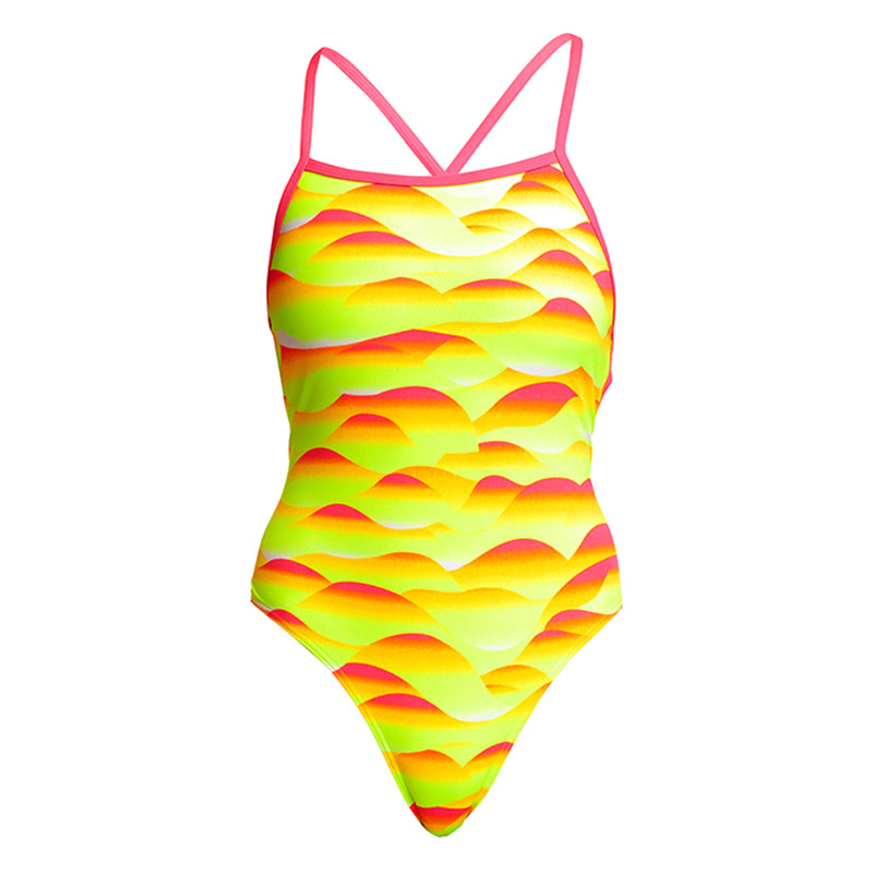 Funkita - Custard Tart - Ladies Eco Strapped In One Piece