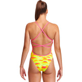 Funkita - Custard Tart - Ladies Eco Strapped In One Piece
