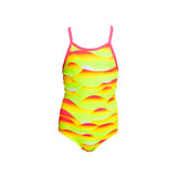 Funkita - Custard Tart - Toddler Girls Eco Printed One Piece