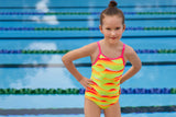 Funkita - Custard Tart - Toddler Girls Eco Printed One Piece