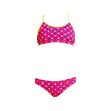 Funkita - Daisy Dots - Girls Racerback Two Piece