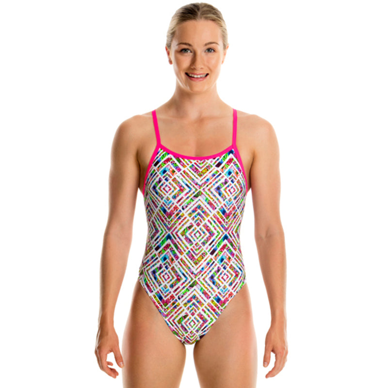 Funkita - Daisy Maze - Girls Single Strap One Piece