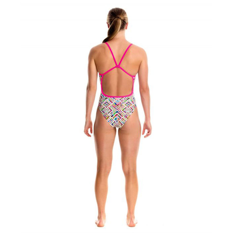 Funkita - Daisy Maze - Girls Single Strap One Piece