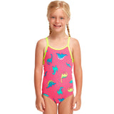 Funkita - Dancing Dino - Toddler Girls Printed One Piece