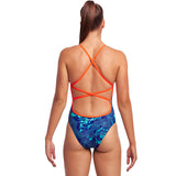 Funkita - Deep Blue - Ladies Strapped In One Piece
