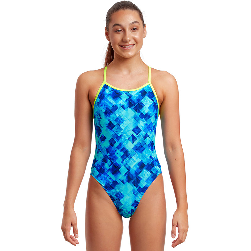 Funkita - Depth Charge - Girls Single Strap One Piece