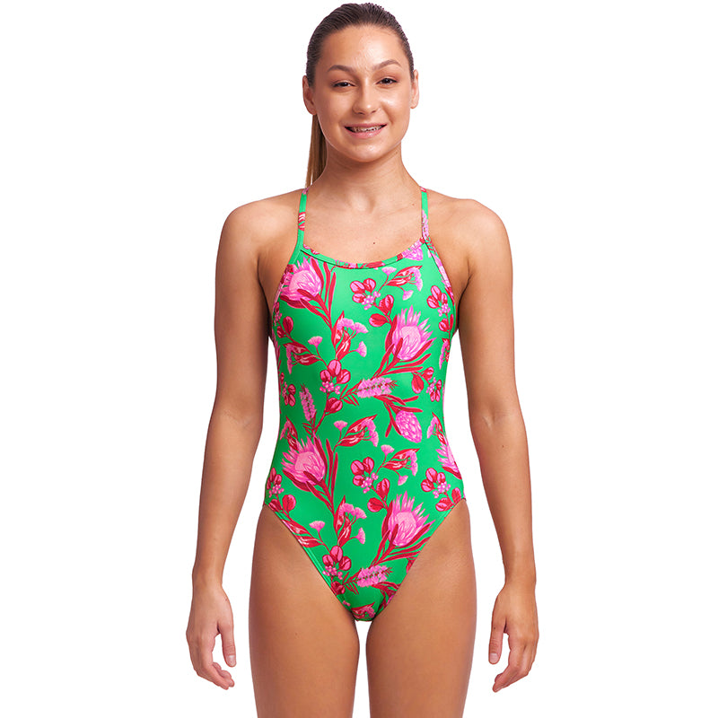 Funkita - Desert Pea - Girls Single Strap One Piece