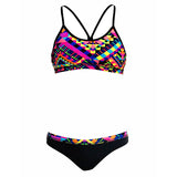 Funkita - Diamond Devil - Girls Racerback Two Piece
