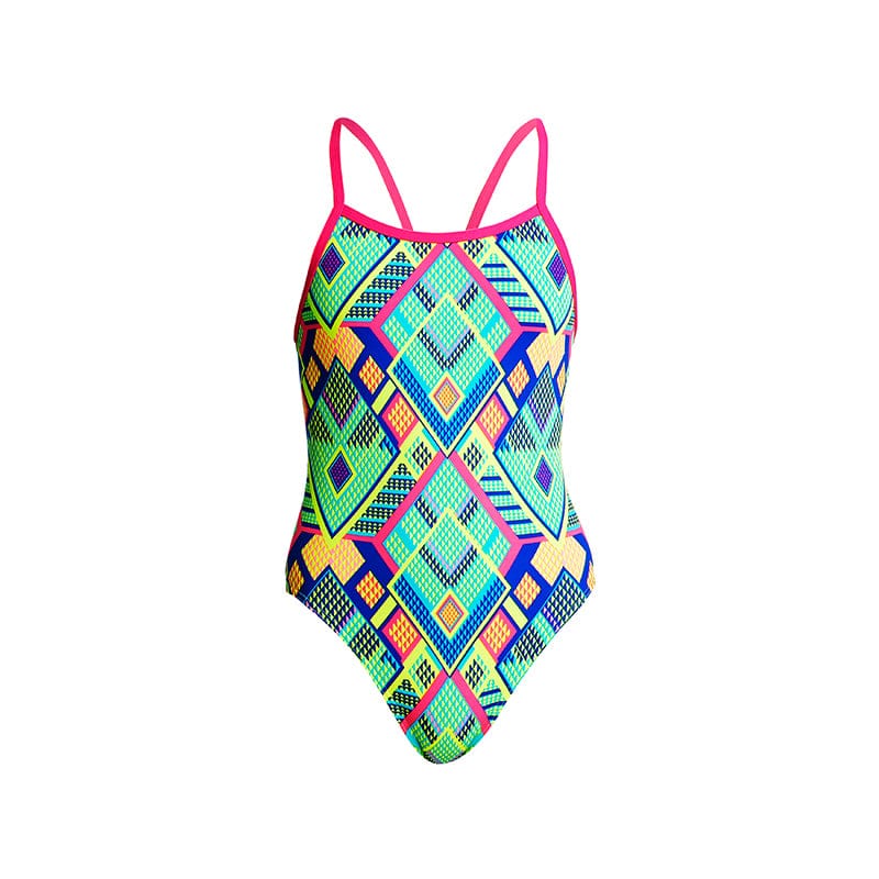 Funkita - Diamond Fire - Girls Single Strap One Piece