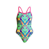 Funkita - Diamond Fire - Girls Single Strap One Piece