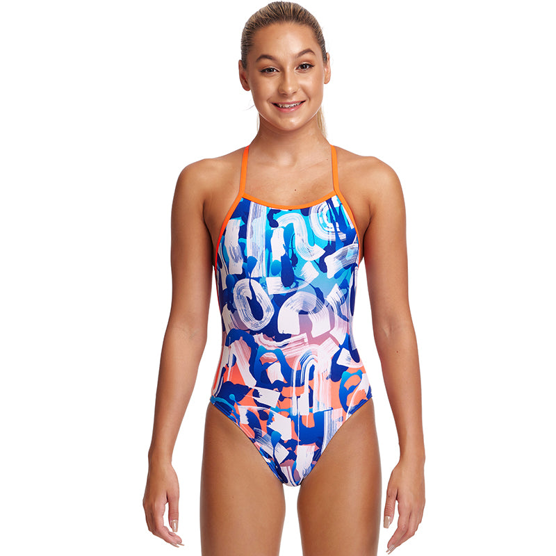 Funkita - Different Strokes - Girls Strapped In One Piece