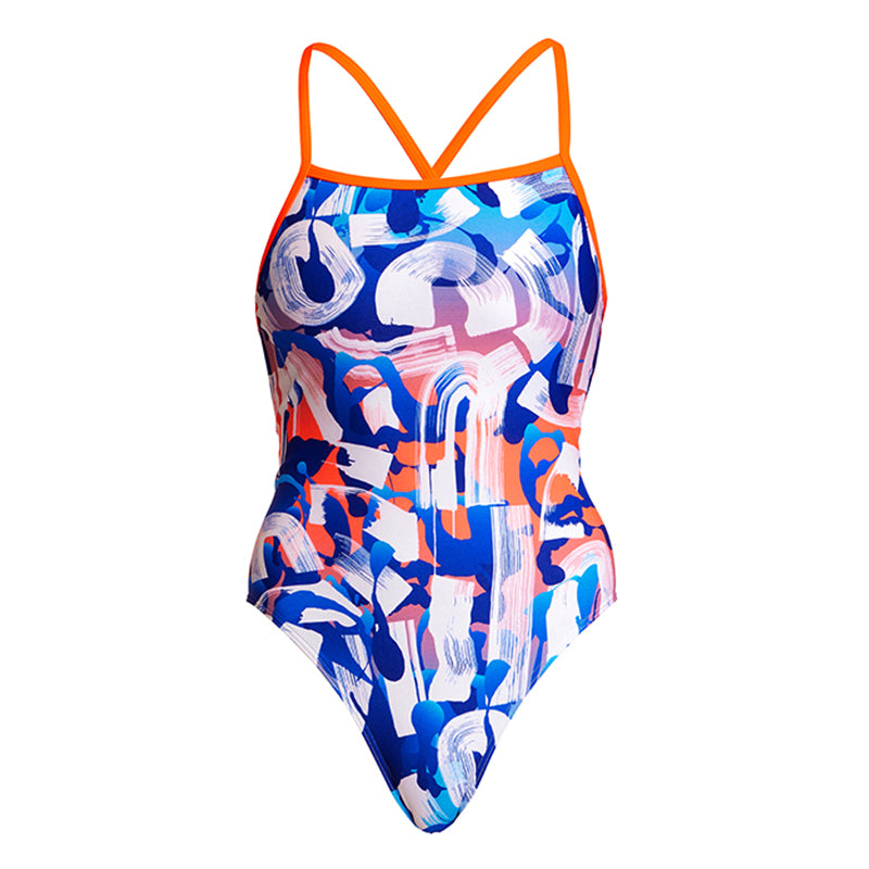 Funkita - Different Strokes - Ladies Strapped In One Piece