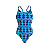 Funkita - Dive Master - Ladies Eco Diamond Back One Piece