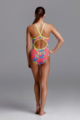 Funkita - Doggy Disco - Girls Diamond Back One Piece