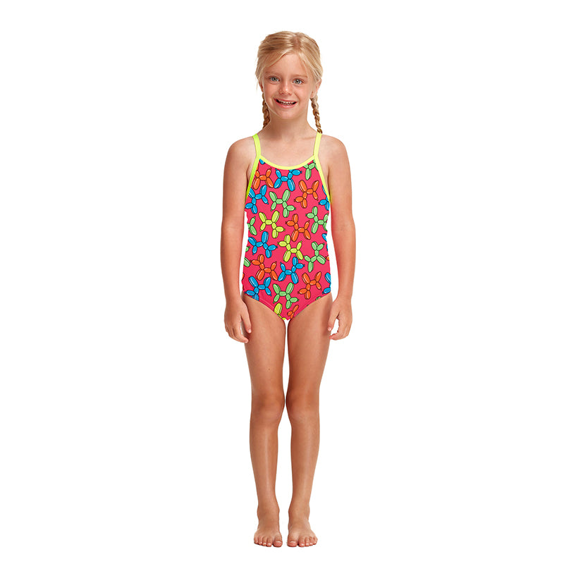 Funkita - Doggy Disco - Toddler Girls Printed One Piece