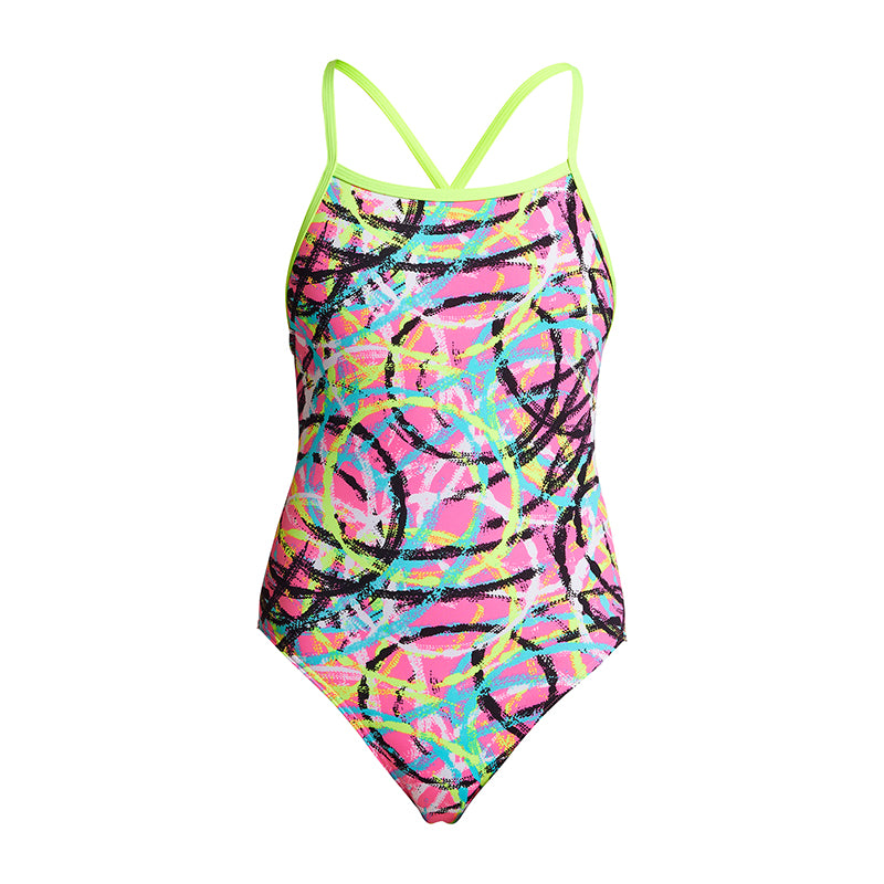 Funkita - Donut Delight - Girls Tie Me Tight One Piece