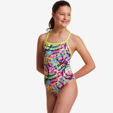 Funkita - Donut Delight - Girls Tie Me Tight One Piece
